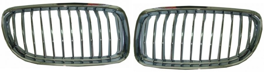 Set grile radiator (nari) noi fara bandou BMW Seria 3 E90/E91 LCI