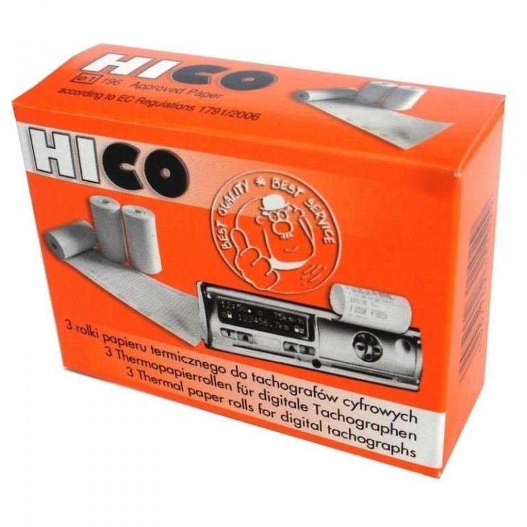 Set Hartie Termica Tahograf Hico 3 Buc 999IN1959