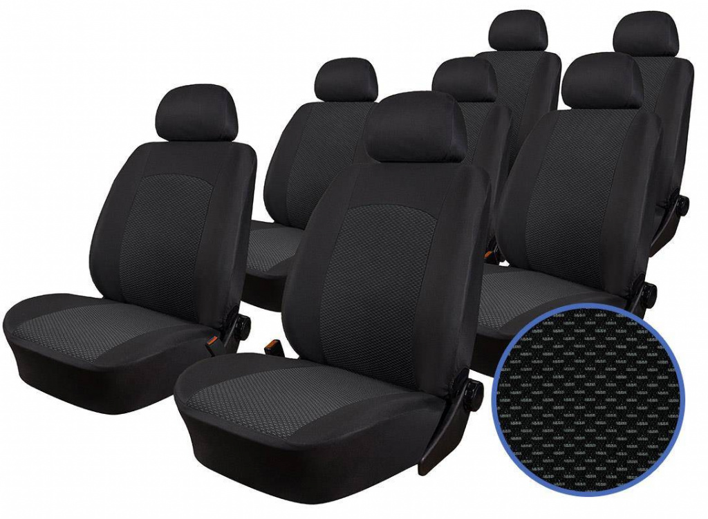 Set Huse Scaun Astra Opel Movano B 2010→ 7 Locuri S-/47_T06