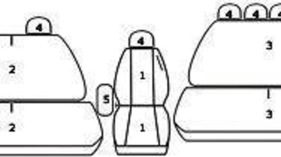 Set Huse Scaun Astra Opel Renault Mascott 1999-2010 7 Locuri S-/39_T06