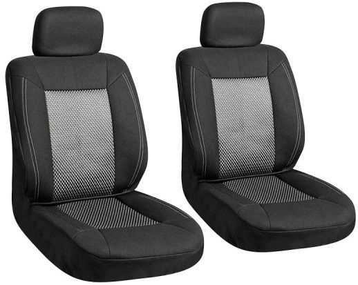 Set Huse Scaun Automax 2 Piese Negru / Gri 1068