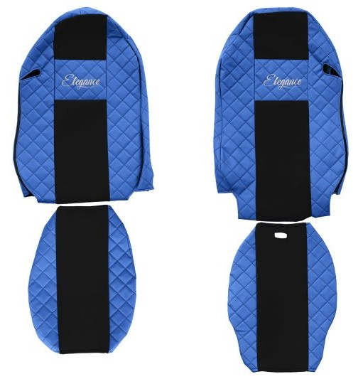 Set Huse Scaun Camion F-Core Classic Albastru F-CORE FX12 BLUE