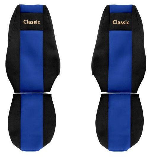 Set Huse Scaun Camion F-Core Classic Albastru F-CORE PS18 BLUE