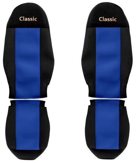Set Huse Scaun Camion F-Core Classic Albastru F-CORE PS10 BLUE
