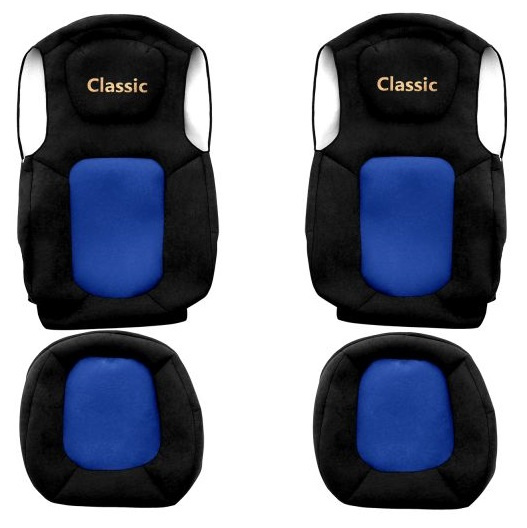 Set Huse Scaun Camion F-Core Classic Albastru F-CORE PS42 BLUE