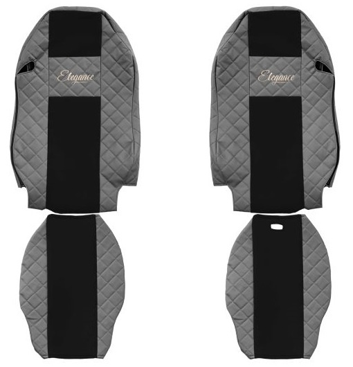 Set Huse Scaun Camion F-Core Classic Gri F-CORE FX10 GRAY