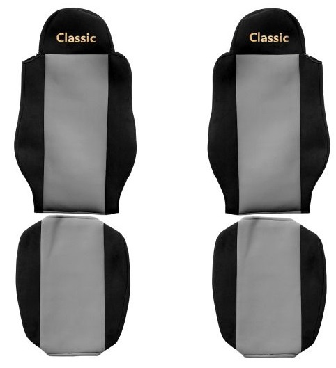 Set Huse Scaun Camion F-Core Classic Gri F-CORE PS05 GRAY