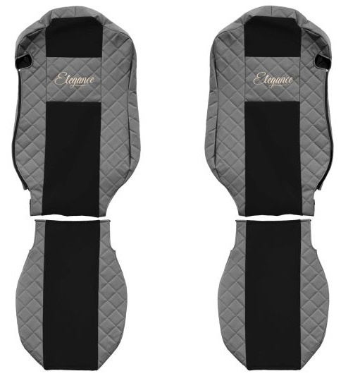 Set Huse Scaun Camion F-Core Classic Gri F-CORE FX13 GRAY