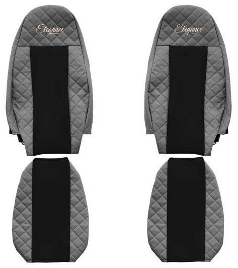 Set Huse Scaun Camion F-Core Classic Gri F-CORE FX01 GRAY