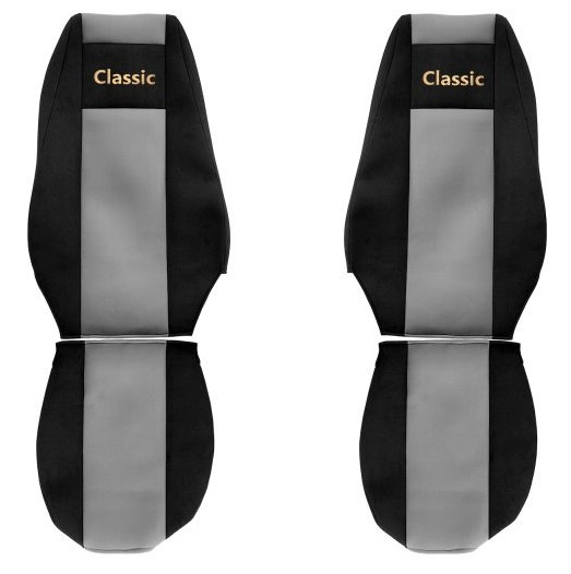 Set Huse Scaun Camion F-Core Classic Gri F-CORE PS18 GRAY
