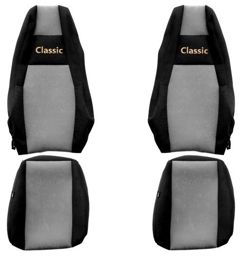 Set Huse Scaun Camion F-Core Classic Gri F-CORE PS41 GRAY
