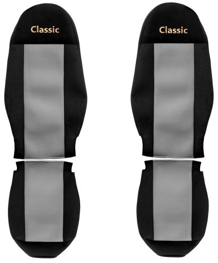 Set Huse Scaun Camion F-Core Classic Gri F-CORE PS12 GRAY