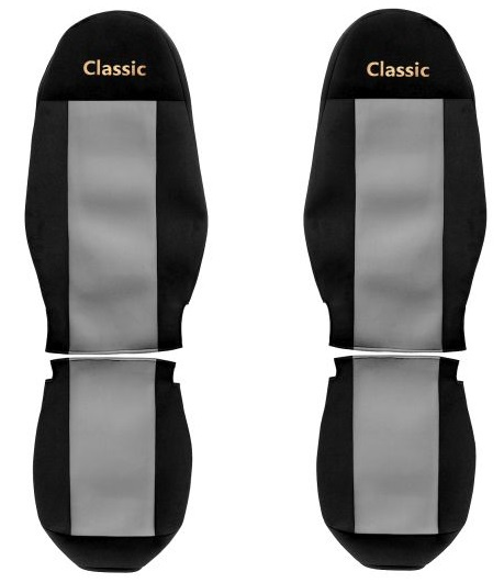Set Huse Scaun Camion F-Core Classic Gri F-CORE PS10 GRAY