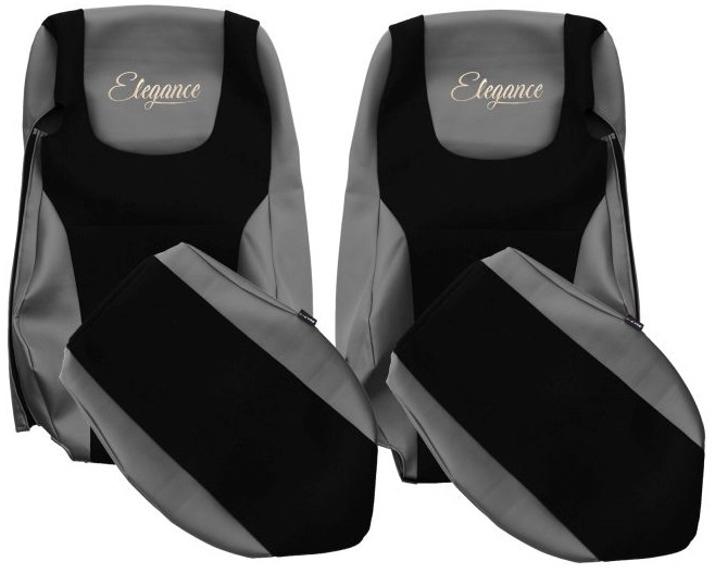 Set Huse Scaun Camion F-Core Classic Gri F-CORE UX07 GRAY