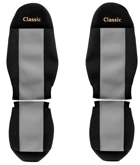 Set Huse Scaun Camion F-Core Classic Gri F-CORE PS11 GRAY