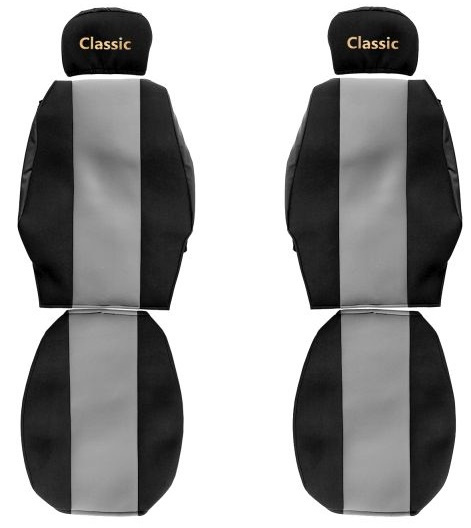Set Huse Scaun Camion F-Core Classic Gri F-CORE PS19 GRAY