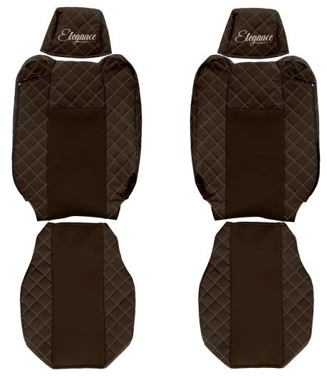 Set Huse Scaun Camion F-Core Classic Maro F-CORE FX19 BROWN