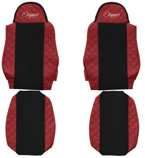 Set Huse Scaun Camion F-Core Classic Rosu F-CORE FX05 RED