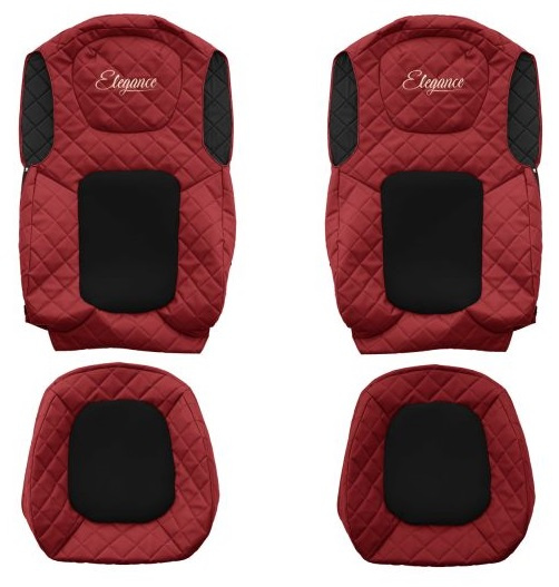 Set Huse Scaun Camion F-Core Classic Rosu F-CORE FX24 RED