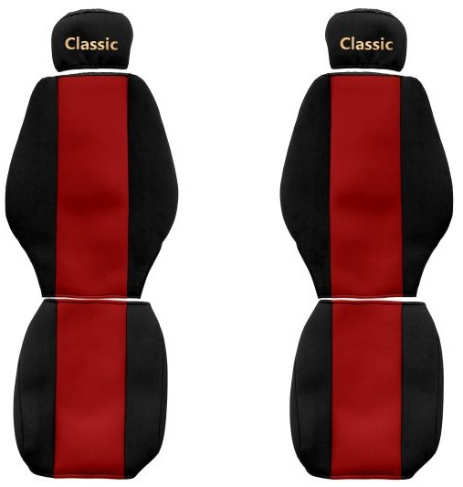Set Huse Scaun Camion F-Core Classic Rosu F-CORE PS22 RED