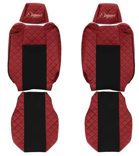 Set Huse Scaun Camion F-Core Classic Rosu F-CORE FX19 RED
