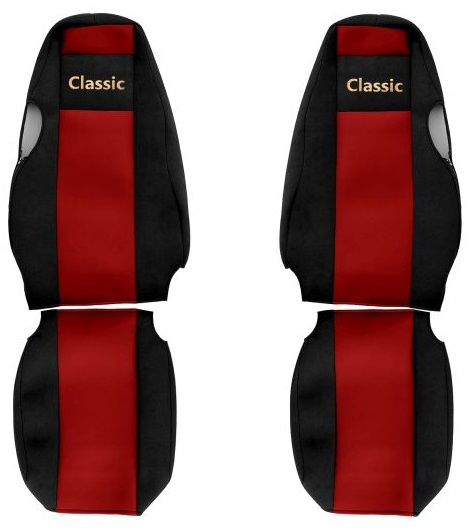 Set Huse Scaun Camion F-Core Classic Rosu F-CORE PS14 RED