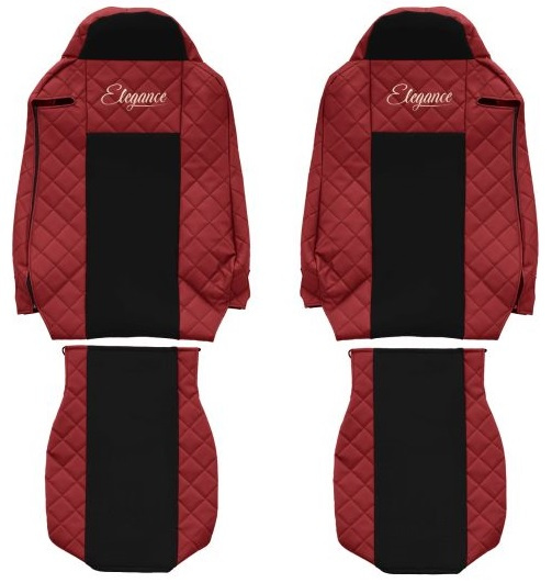 Set Huse Scaun Camion F-Core Classic Rosu F-CORE FX17 RED