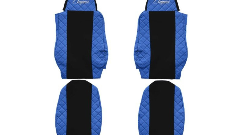 Set huse scaun DAF XF95-XF105 albastru productie 2002-2012