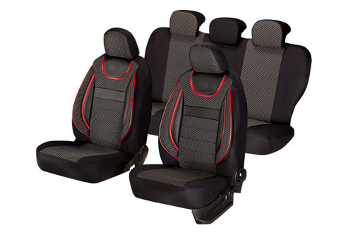Set Huse Scaun Dynamic Negru Umbrella 44500