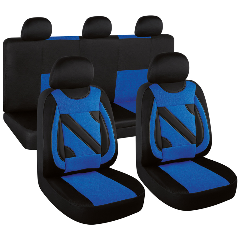 Set Huse Scaun Nero Albastru Umbrella Albastru / Negru 108818