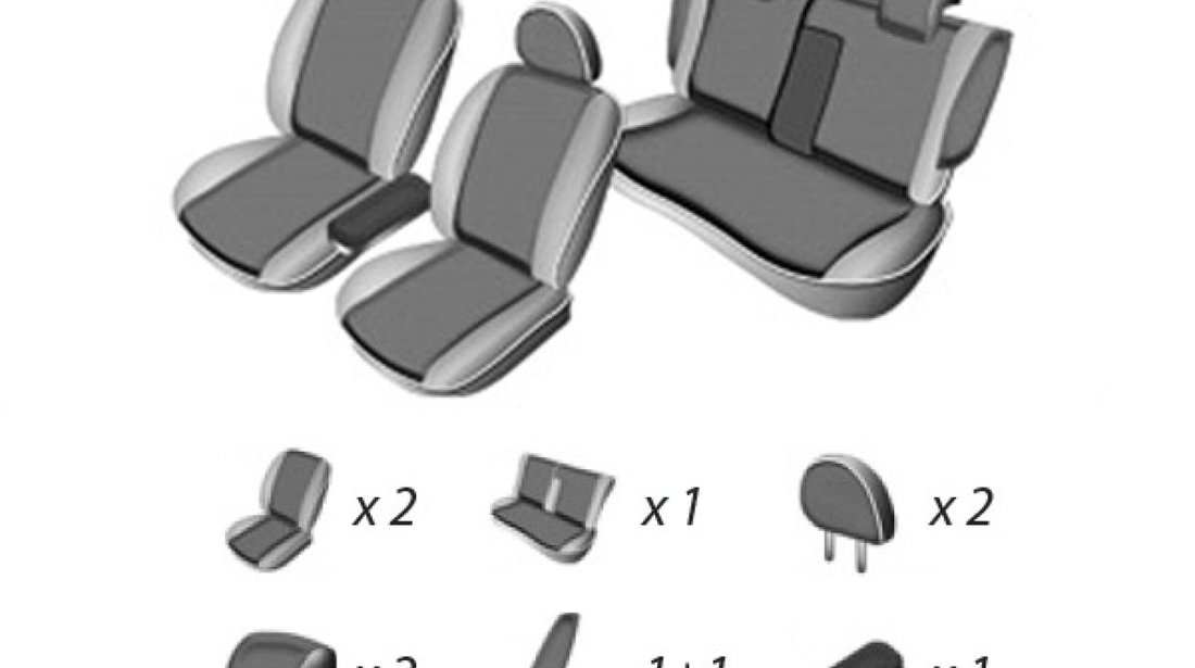 SET HUSE SCAUN OPEL VECTRA C 2002-2008 UMBRELLA 45936 <br>