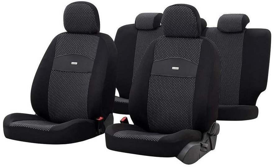 Set Huse Scaun Otom Smart Negru 35503664