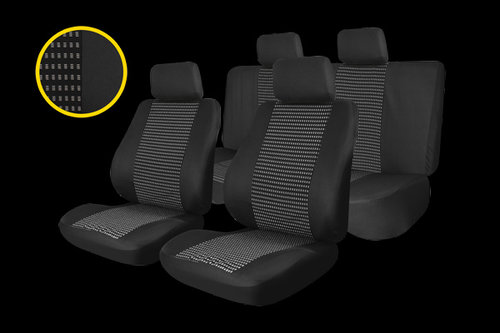 Set Huse Scaun Trafic - Negru 003 Profiller 44471