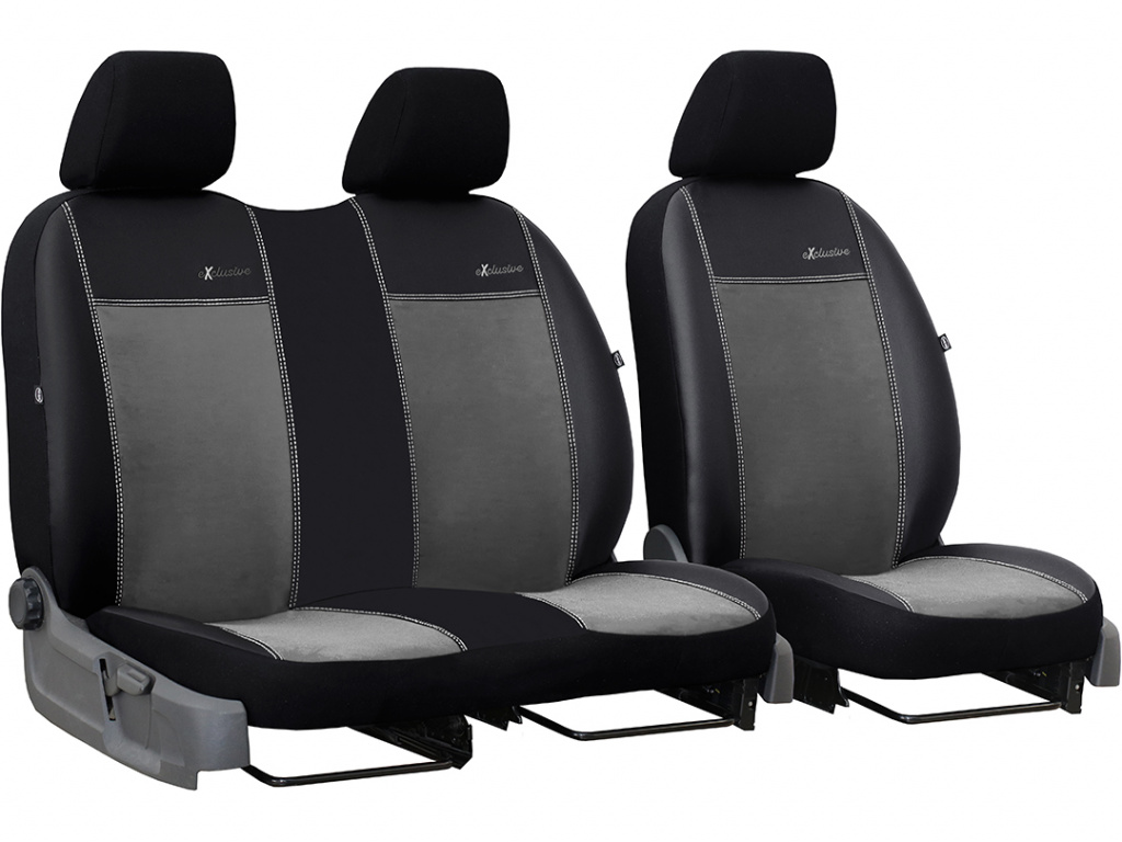 Set Huse Scaun Umbrella Exclusive Alcantara 2+1 45671