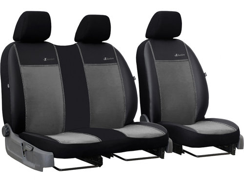 Set Huse Scaun Umbrella Exclusive Alcantara 2+1 45671