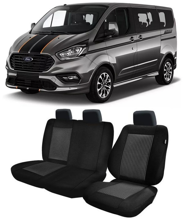 Set Huse Scaun Umbrella Fit Ford Transit Custom 2012→ 2+1 05178