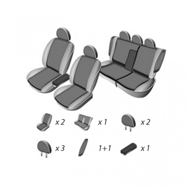 Set Huse Scaun Umbrella Fit Volkswagen Passat B5 1996-2005 Combi 45983