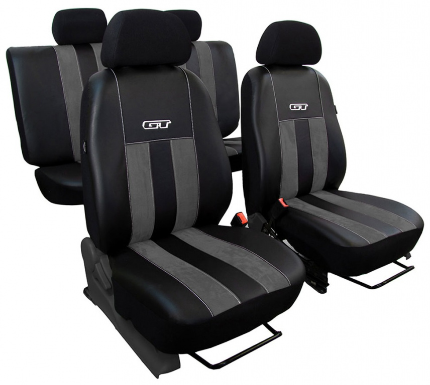 Set Huse Scaun Umbrella GT8 Negru - Gri 67362