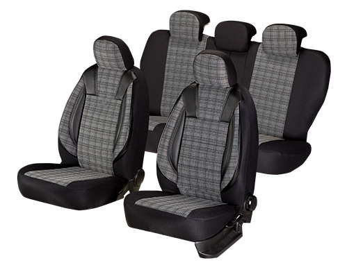 Set Huse Scaun Umbrella Luxury Negru 44506