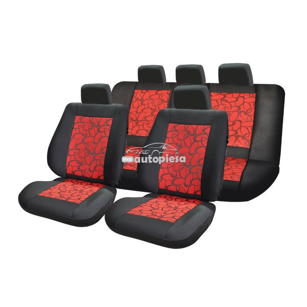 Set huse scaune universale model LUX - ROSU UMBRELLA 45725 piesa NOUA