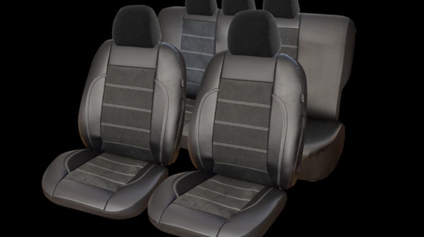 Set huse Scaune Vw Polo 2000-2010, Exclusive Leather & Alcantara