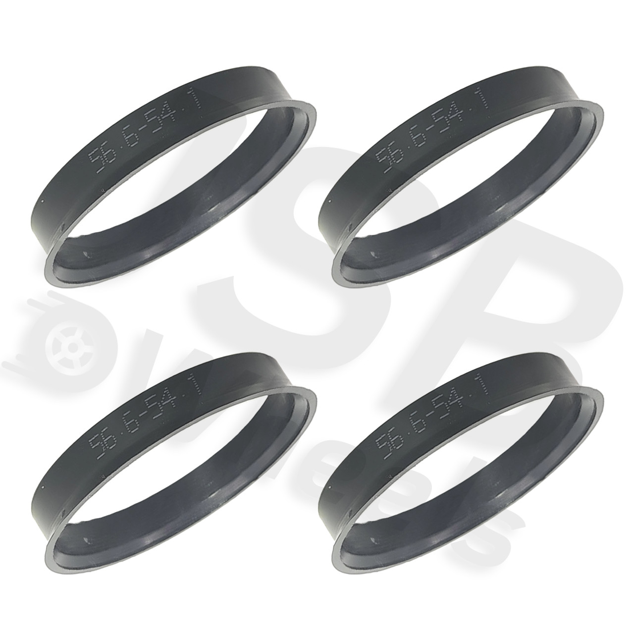 Set inele de centrare ghidaj jante noi 56.6-54.1 mm Hyundai,Kia,Mazda