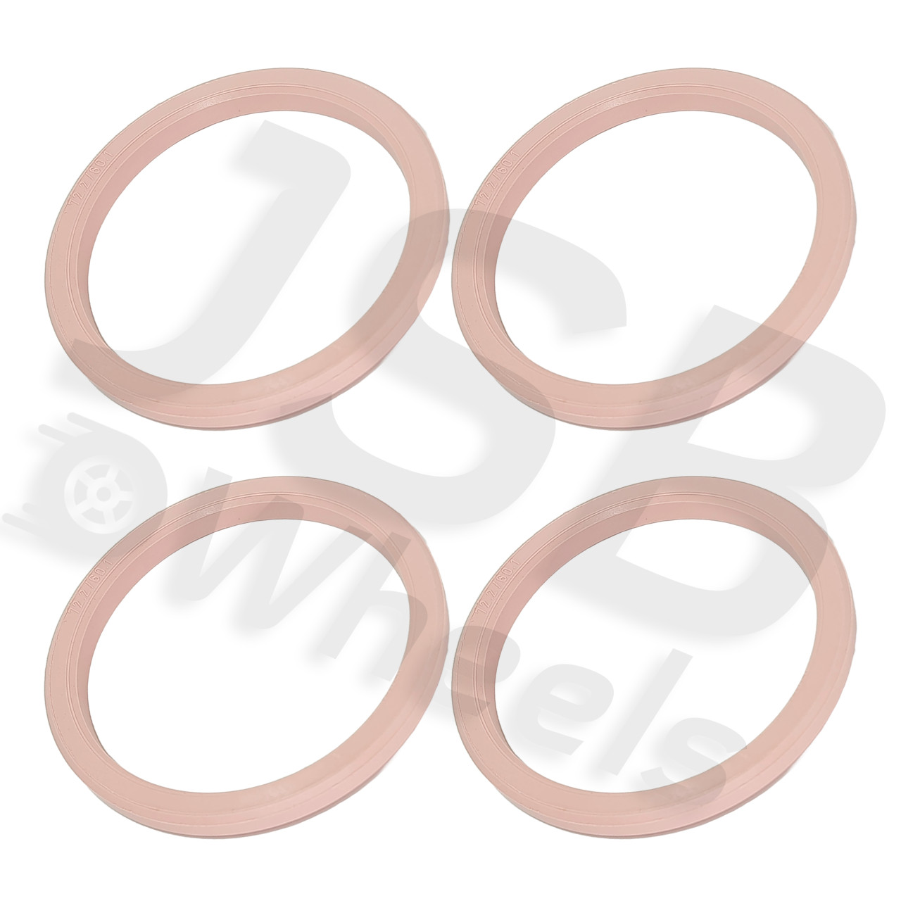 Set inele de centrare ghidaj jante noi 72.2-60.1 mm Renault, Dacia