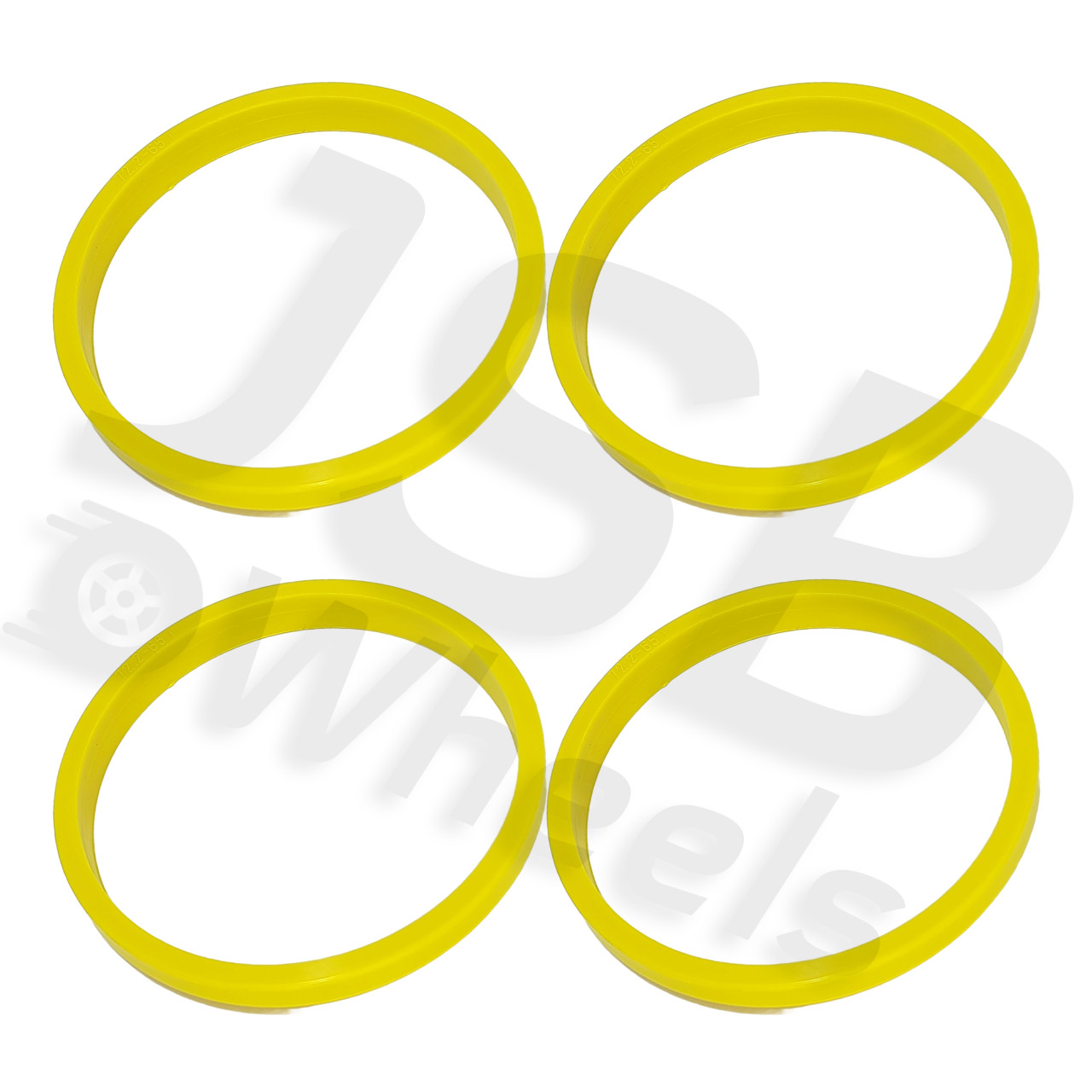 Set inele de centrare ghidaj jante noi 72.2-65.1 mm Peugeot, Citroen