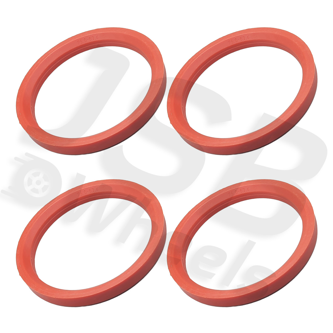 Set inele de centrare ghidaj jante noi 76-63.4 mm Ford