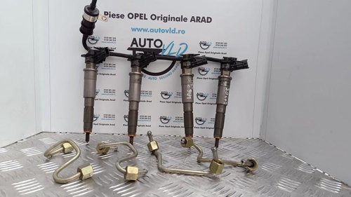 Set injectoare cu rampa si conducta Renault Grand Scenic 2004-> 2.0 dci; 2.0 cdti M9R 0445115007