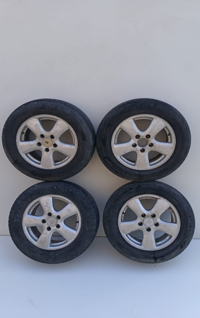 Set jante aliaj 16 Inch, 5 X 120 / 75Jx16H2 215/65 R16 C Volkswagen VW Transporter T5 [facelift] [2009 - 2015]