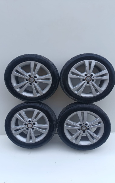 Set jante aliaj 17 Inch, 5 X 112 cu anvelope m+s 245/45R17 8Jx17H2 ET48 / 245 / 45Z R17 Mercedes-Benz E-Class W211 [2002 - 2006]