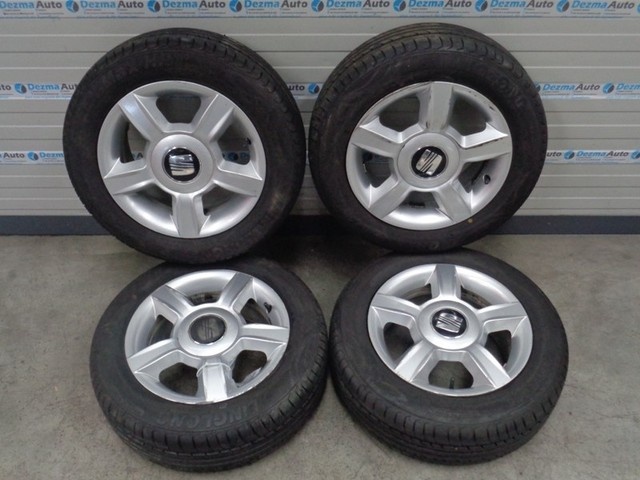 Set jante aliaj 6L0601025F, Seat Ibiza 4 (6L1) 2002-2009 (pr:110747)