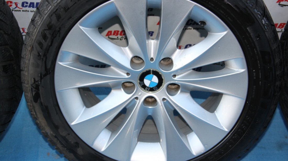 Set jante aliaj cu anevelope de iarna Dunlop 225 / 50 / R17 7 1/2 JX17 H2 6758775 / 0544070 BMW Seria 5 E6